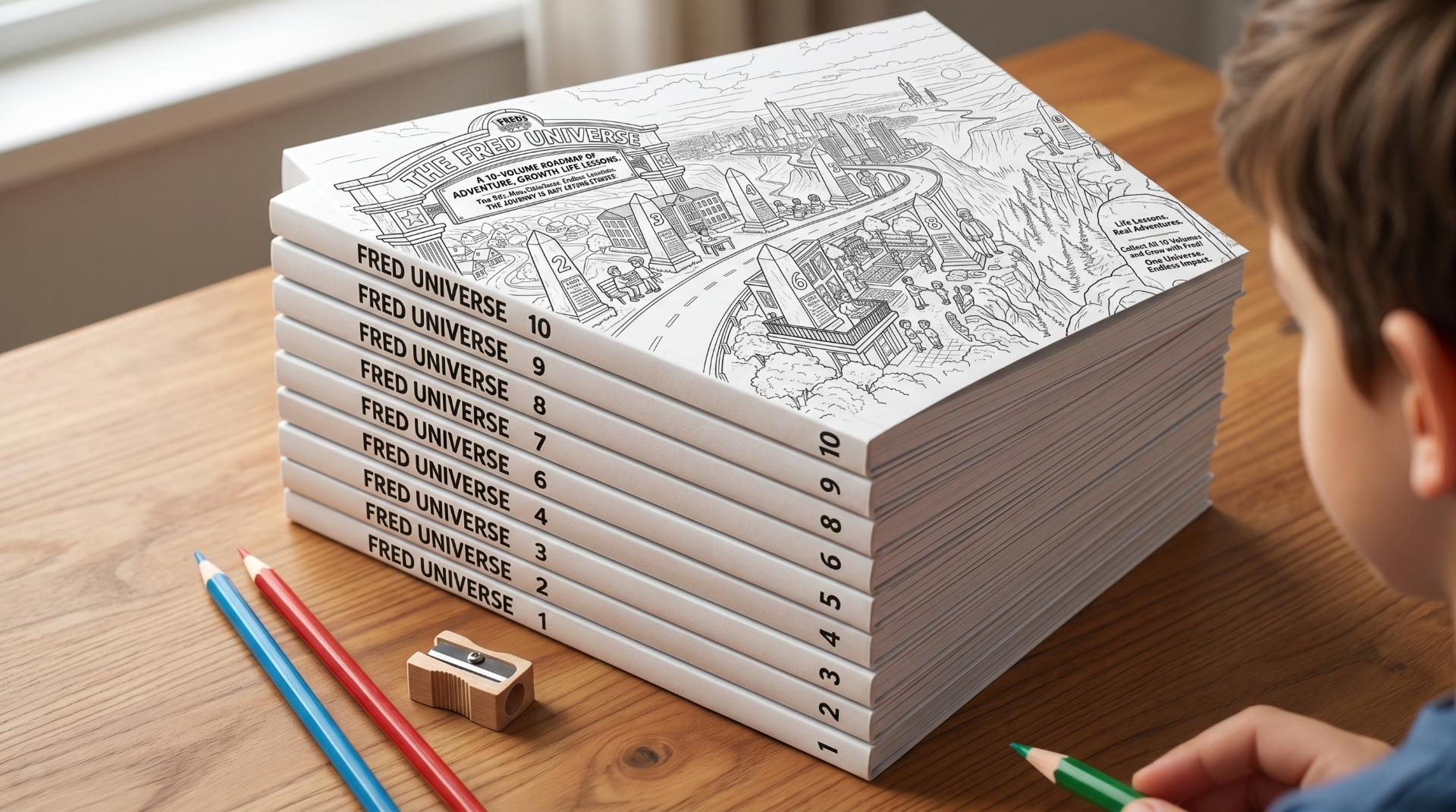 The Fred's Fun Time Universe coloring book — front cover